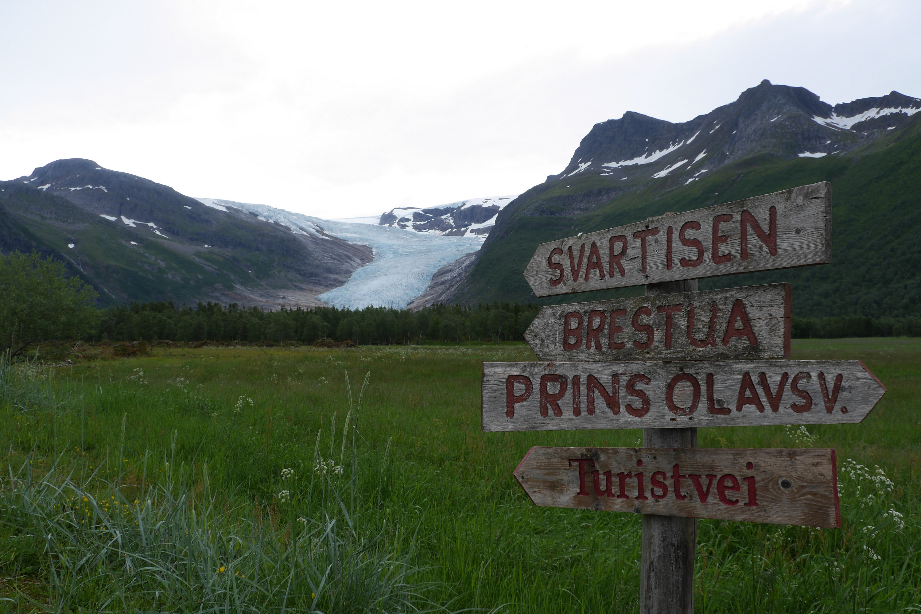 Ausflug zum Svartisen Gletscher